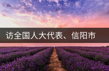 訪全國(guó)人大代表、信陽(yáng)市文新茶葉有限責(zé)任公司董事長(zhǎng)劉文新