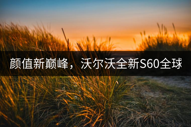 顏值新巔峰，沃爾沃全新S60全球首發(fā)，混動+四驅(qū)最大415馬力