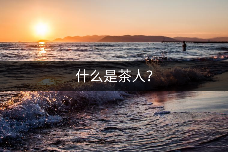 什么是茶人？