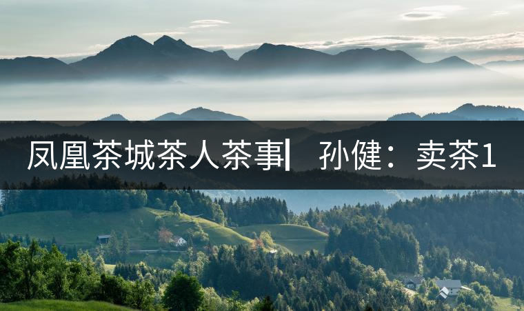 鳳凰茶城茶人茶事▏孫?。嘿u茶15年，對(duì)普洱茶還猶如初見