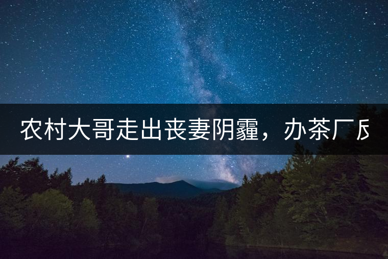農(nóng)村大哥走出喪妻陰霾，辦茶廠反哺鄉(xiāng)鄰，每天處理鮮葉4000斤