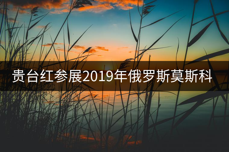 貴臺紅參展2019年俄羅斯莫斯科國際茶展覽會簽訂800萬美金合同！