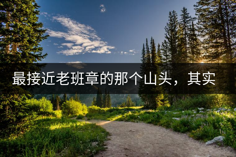 最接近老班章的那個(gè)山頭，其實(shí)叫做曼新竜