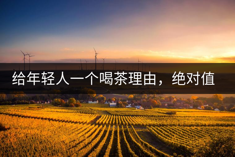 給年輕人一個(gè)喝茶理由，絕對(duì)值得收藏的茶葉包裝給年輕人一個(gè)喝茶理由，絕對(duì)值得收藏的茶葉包裝
