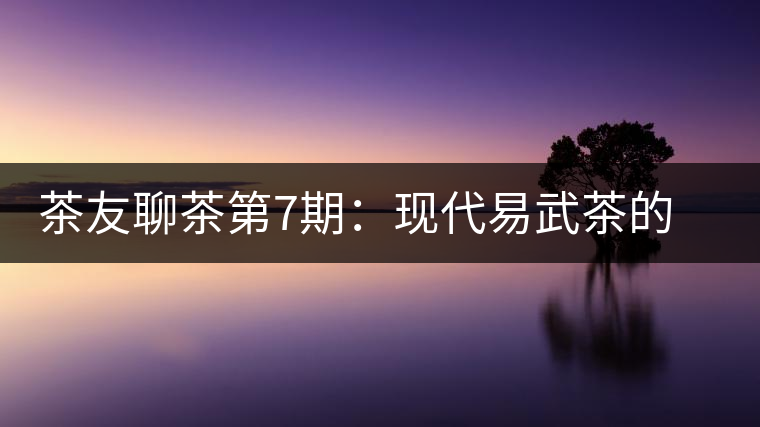 茶友聊茶第7期：現(xiàn)代易武茶的發(fā)起者，普洱茶史重量級(jí)人物—張毅