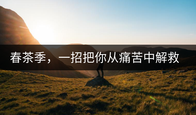 春茶季，一招把你從痛苦中解救出來(lái)