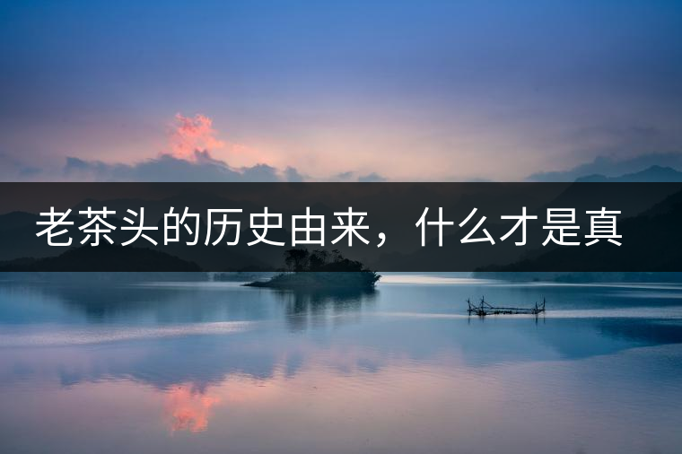 老茶頭的歷史由來，什么才是真正老茶頭