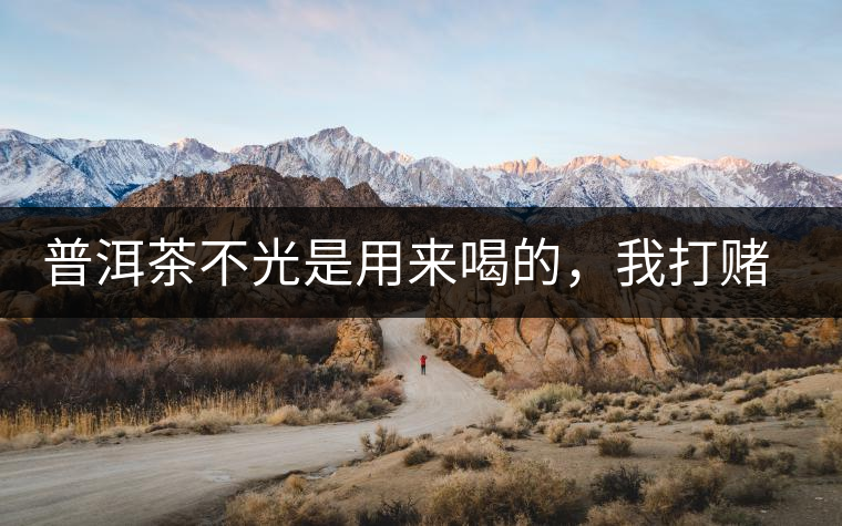 普洱茶不光是用來喝的，我打賭你第一條就不知道！