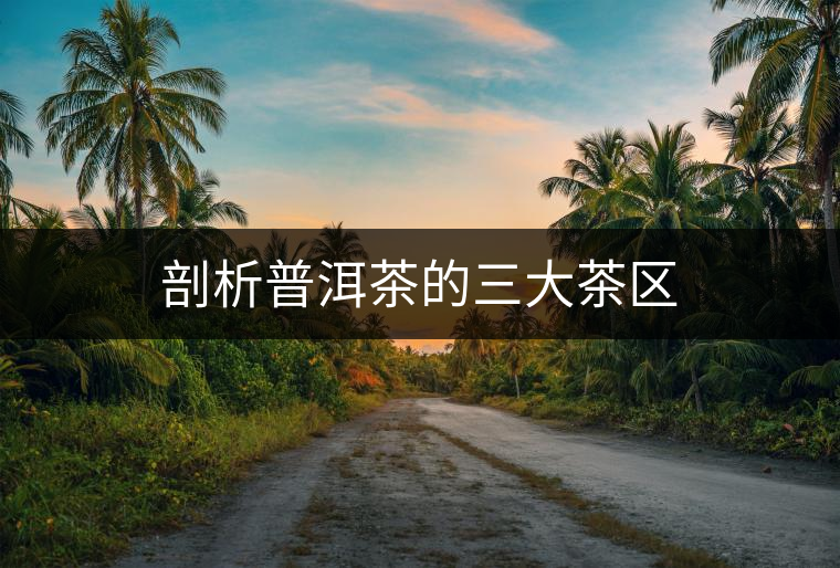 剖析普洱茶的三大茶區(qū) 剖析普洱茶的三大茶區(qū)