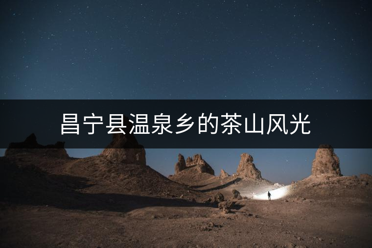 昌寧縣溫泉鄉(xiāng)的茶山風(fēng)光