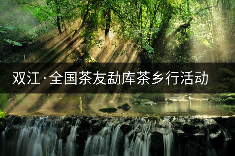 雙江·全國(guó)茶友勐庫茶鄉(xiāng)行活動(dòng)舉行