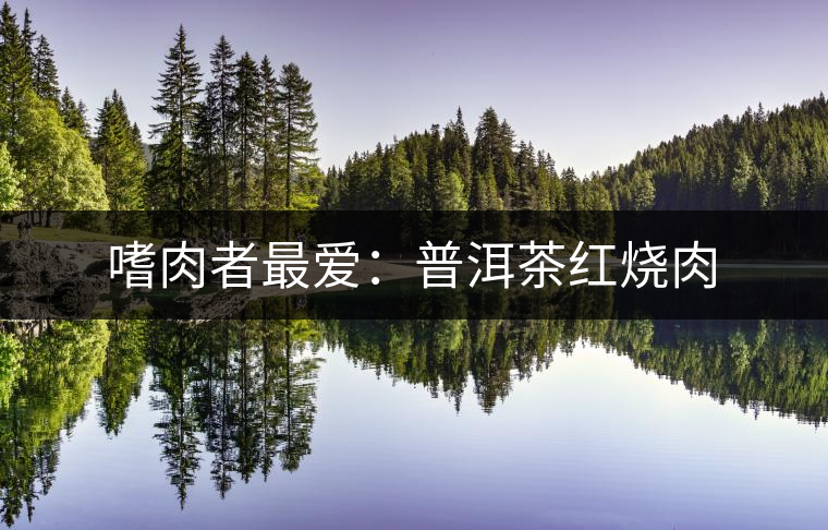 嗜肉者最愛(ài):普洱茶紅燒肉 嗜肉者最愛(ài):普洱茶紅燒肉