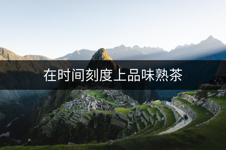 在時(shí)間刻度上品味熟茶