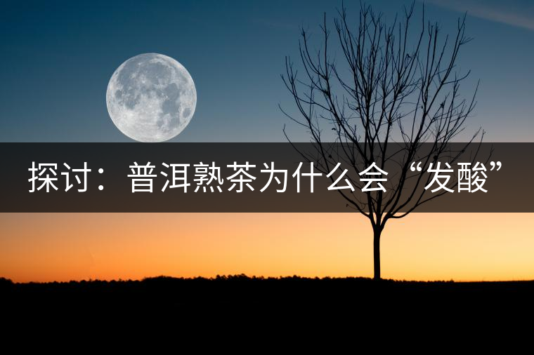 探討:普洱熟茶為什么會(huì)“發(fā)酸”? 探討:普洱熟茶為什么會(huì)“發(fā)酸”?