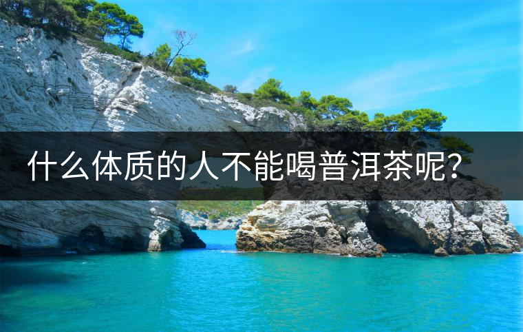 什么體質的人不能喝普洱茶呢？為什么？