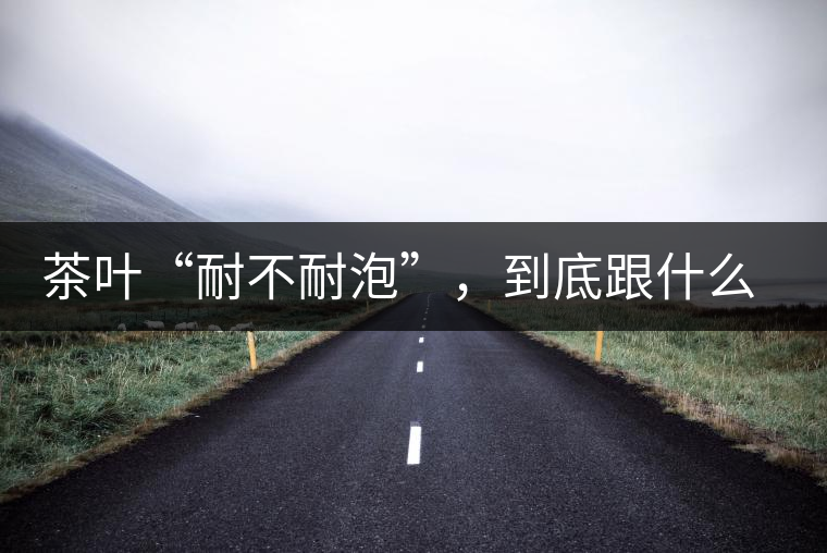 茶葉“耐不耐泡”，到底跟什么有關(guān)？