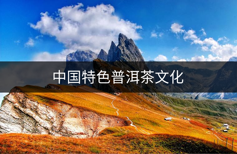 中國(guó)特色普洱茶文化