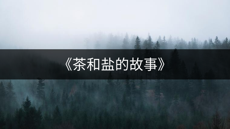 《茶和鹽的故事》 《茶和鹽的故事》
