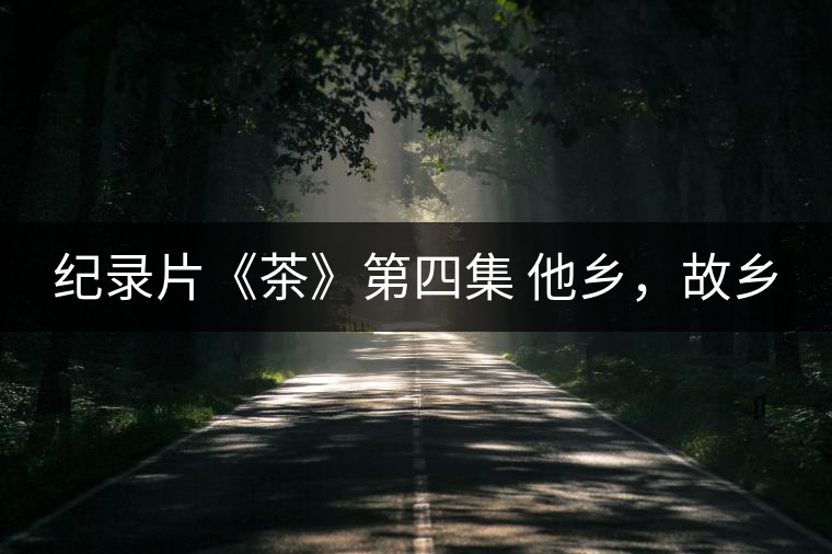 紀錄片《茶》第四集 他鄉(xiāng)，故鄉(xiāng)