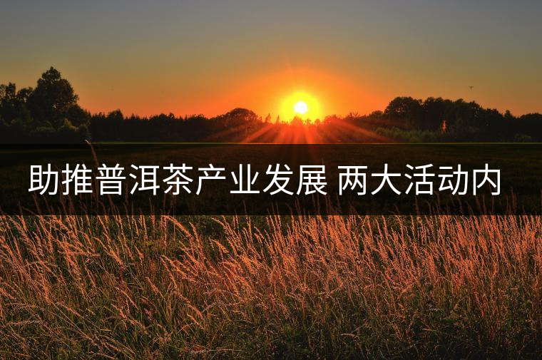 助推普洱茶產(chǎn)業(yè)發(fā)展 兩大活動內(nèi)涵豐富 助推普洱茶產(chǎn)業(yè)發(fā)展 兩大活動內(nèi)涵豐富