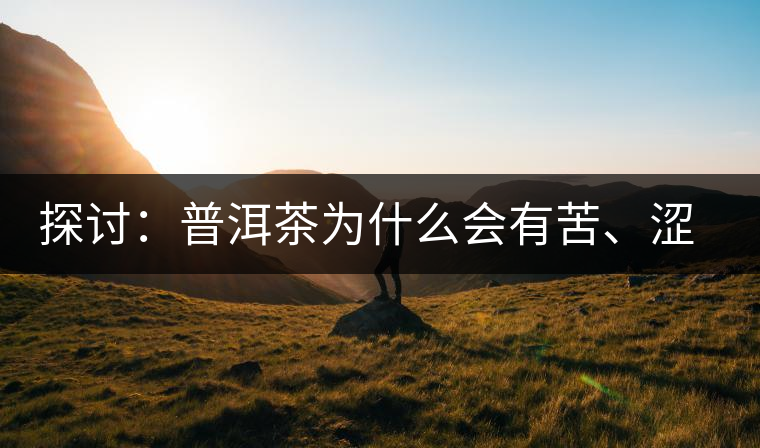 探討：普洱茶為什么會(huì)有苦、澀味兒？