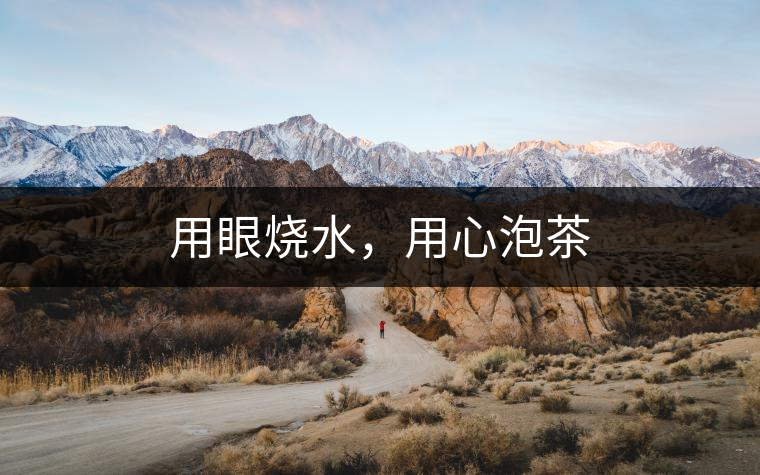 用眼燒水，用心泡茶