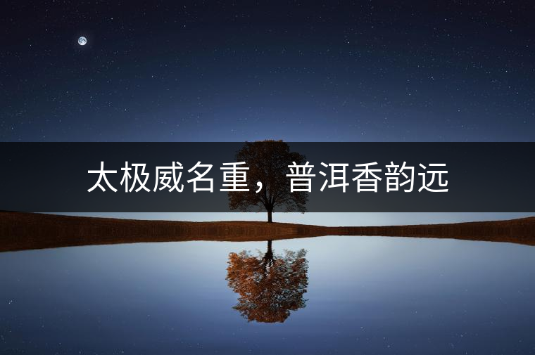 太極威名重，普洱香韻遠(yuǎn)