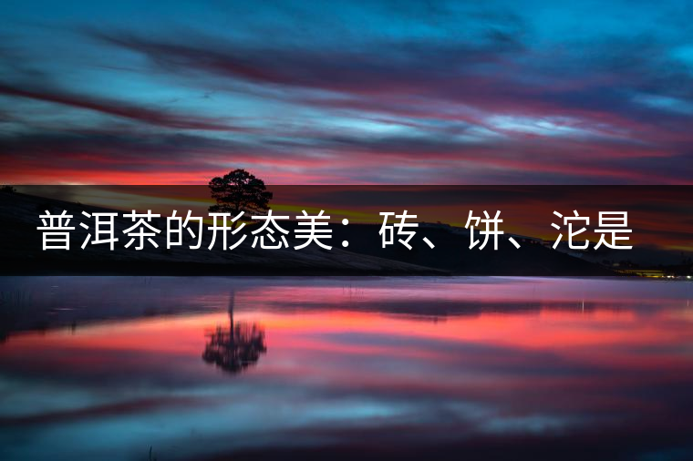 普洱茶的形態(tài)美：磚、餅、沱是如何形成的？