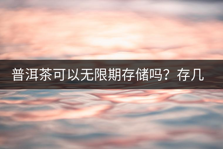 普洱茶可以無(wú)限期存儲(chǔ)嗎？存幾年最好喝？存得越久價(jià)格越貴？