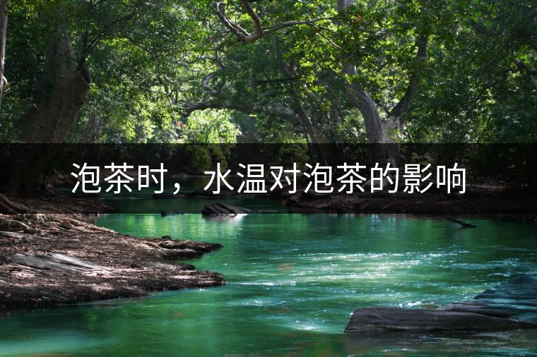 泡茶時(shí)，水溫對(duì)泡茶的影響