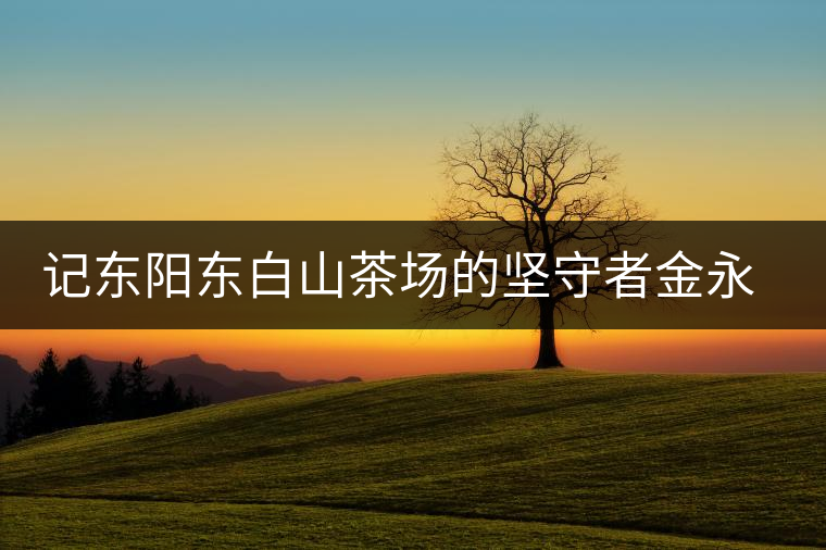 記東陽(yáng)東白山茶場(chǎng)的堅(jiān)守者金永平 記東陽(yáng)東白山茶場(chǎng)的堅(jiān)守者金永平