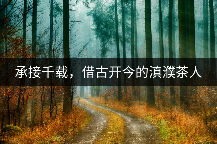 承接千載，借古開今的滇濮茶人