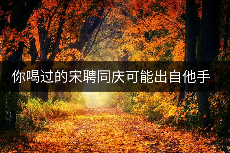 你喝過(guò)的宋聘同慶可能出自他手，他還發(fā)明了普洱熟茶！