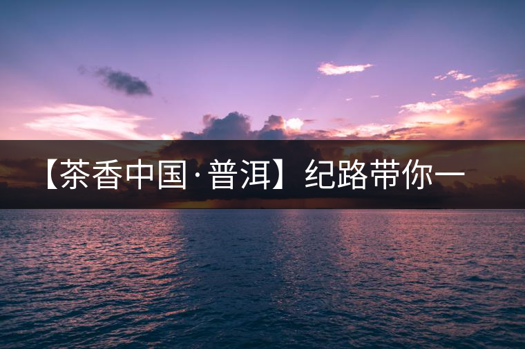 【茶香中國·普洱】紀路帶你一起走進普洱茶的前世今生 【茶香中國·普洱】紀路帶你一起走進普洱茶的前世今生