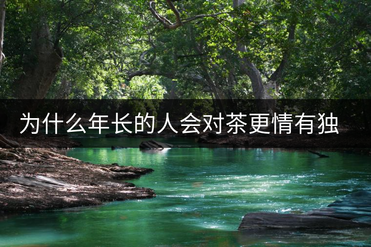 為什么年長的人會(huì)對(duì)茶更情有獨(dú)鐘？原因在這