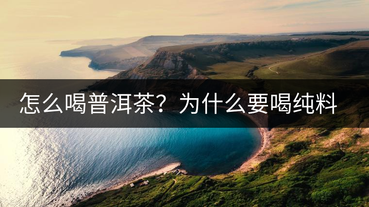 怎么喝普洱茶？為什么要喝純料普洱茶？