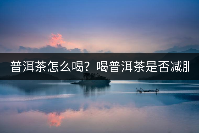 普洱茶怎么喝？喝普洱茶是否減肥？