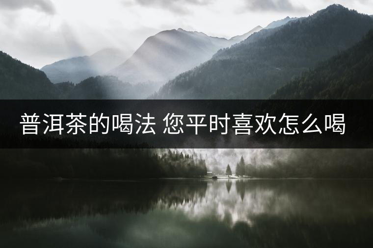 普洱茶的喝法 您平時(shí)喜歡怎么喝普洱茶？