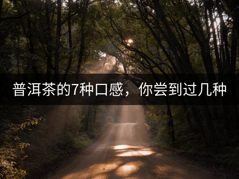 普洱茶的7種口感，你嘗到過(guò)幾種？