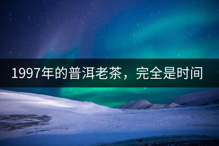 1997年的普洱老茶，完全是時間的味道。