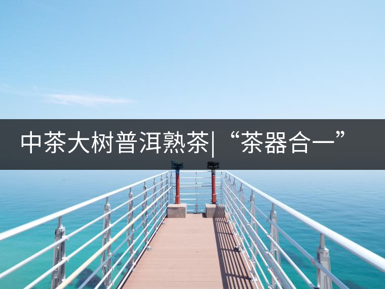 中茶大樹(shù)普洱熟茶|“茶器合一”的完美呈現(xiàn)