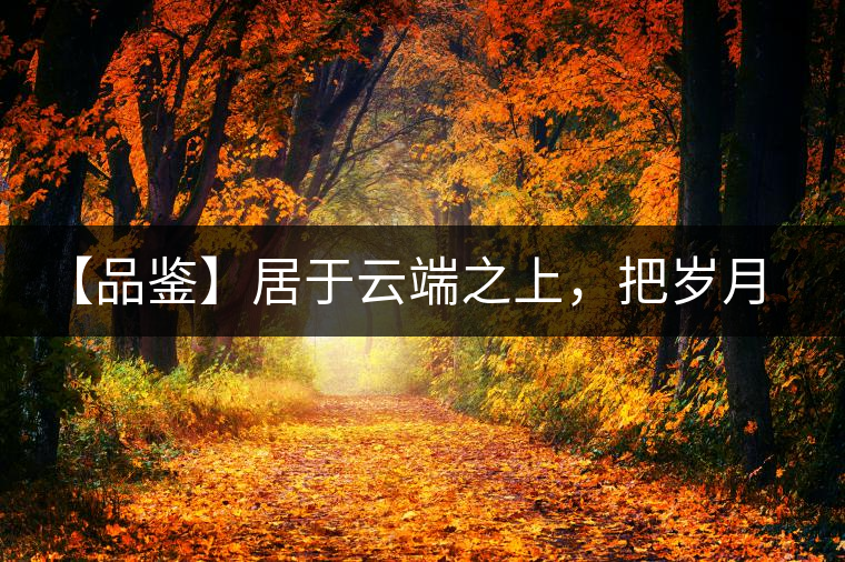 【品鑒】居于云端之上，把歲月“熟”透