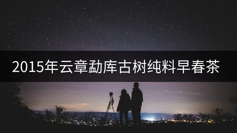2015年云章勐庫(kù)古樹(shù)純料早春茶——古樹(shù)春韻 2015年云章勐庫(kù)古樹(shù)純料早春茶——古樹(shù)春韻