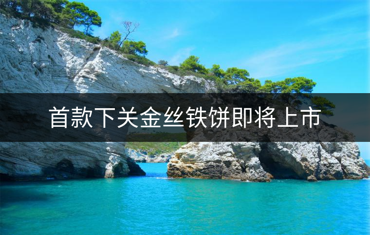 首款下關金絲鐵餅即將上市