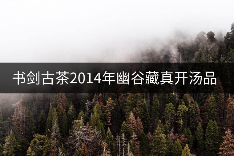 書(shū)劍古茶2014年幽谷藏真開(kāi)湯品鑒