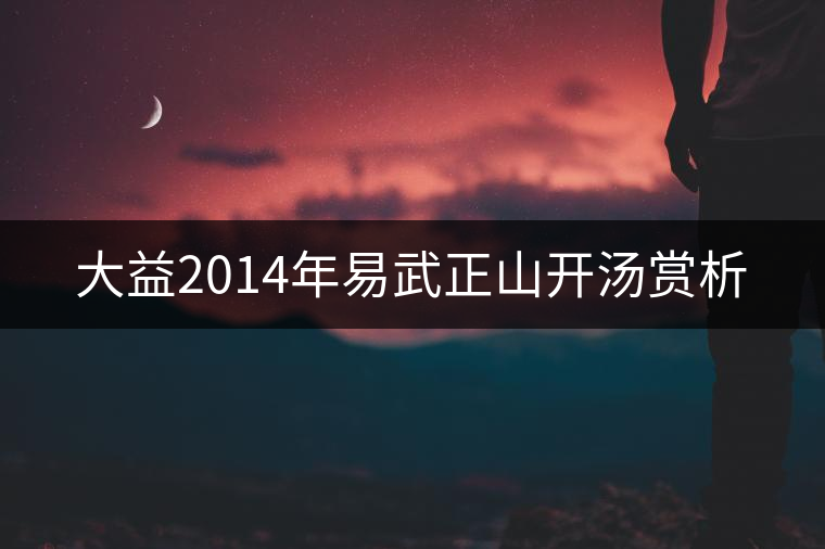 大益2014年易武正山開(kāi)湯賞析 大益2014年易武正山開(kāi)湯賞析