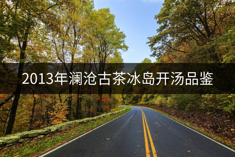 2013年瀾滄古茶冰島開湯品鑒 2013年瀾滄古茶冰島開湯品鑒
