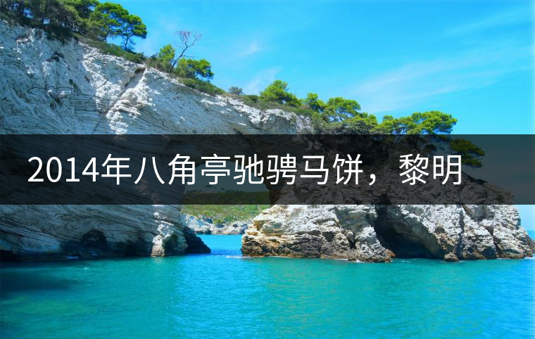 2014年八角亭馳騁馬餅，黎明茶廠馬年生肖紀(jì)念餅