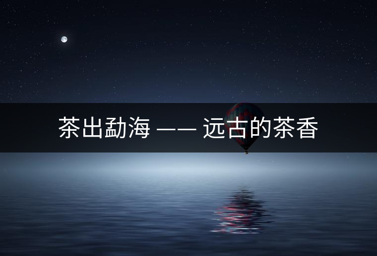 茶出勐海 —— 遠古的茶香