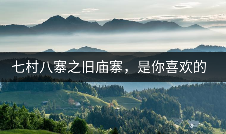 七村八寨之舊廟寨，是你喜歡的易武味嗎？